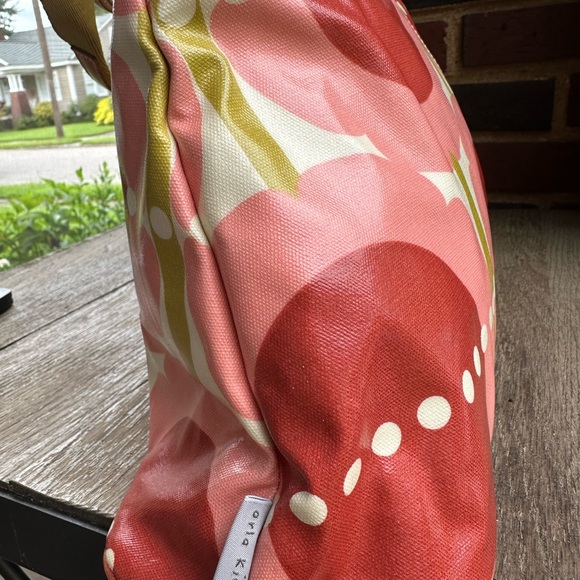 Orla Kiely coated fabric shoulder bag—unusual pattern - Picture 3 of 15